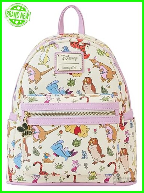 Loungefly Disney Winnie the Pooh Friends Mini Backpack Faux Leather main image 5